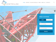 Tablet Screenshot of centralog.com